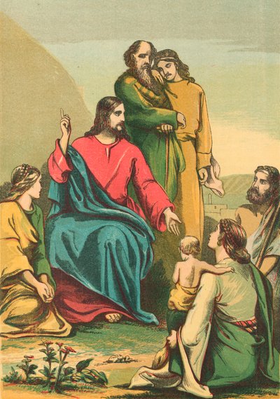 The Sermon on the Mount by English School